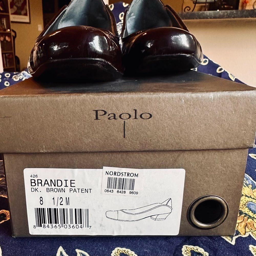 Paolo Dark Brown Flats Elegant Loafers - Picture 4 of 4